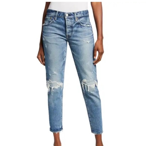 Moussy Light Blue buttonfly Jeans - Picture 9 of 9